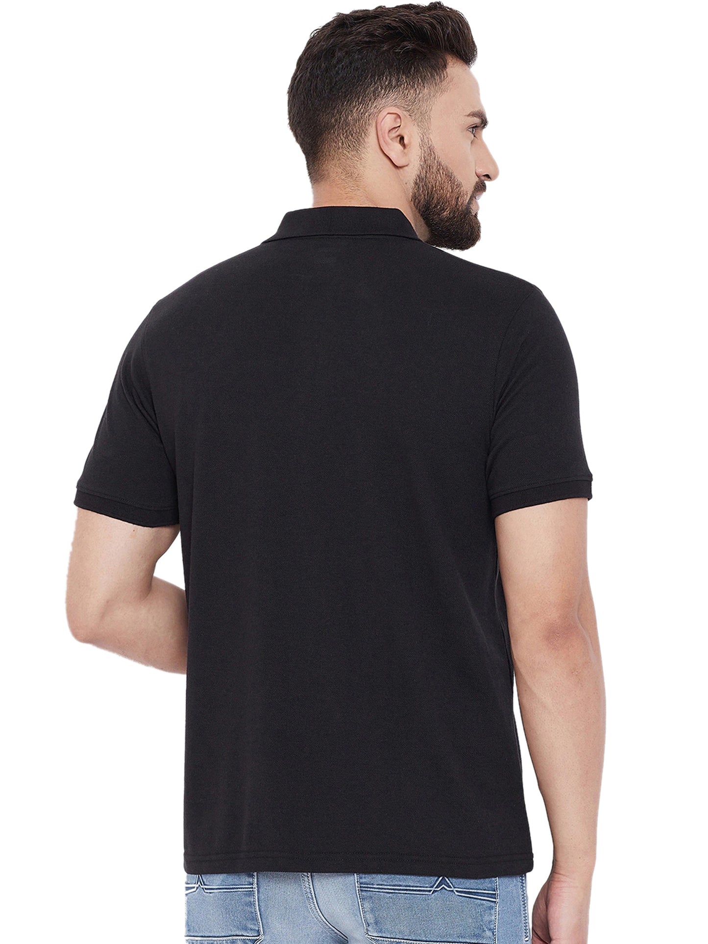 Ketex Cotton Blend Half Sleeves Polo Tshirt (Pack of 4)