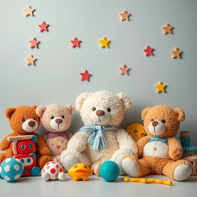 Toys, Teddys and more