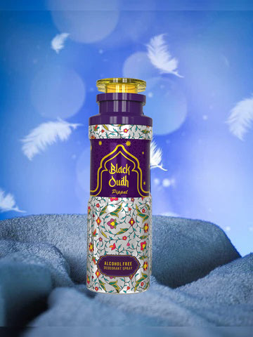Black Oudh Alcohool Free DeoDorant Spray 200ml Awalif 9ml Pure Perfume (Pack of 3)