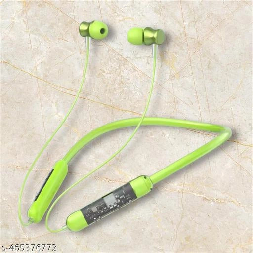 Wireless Bluetooth Neckband (Green)